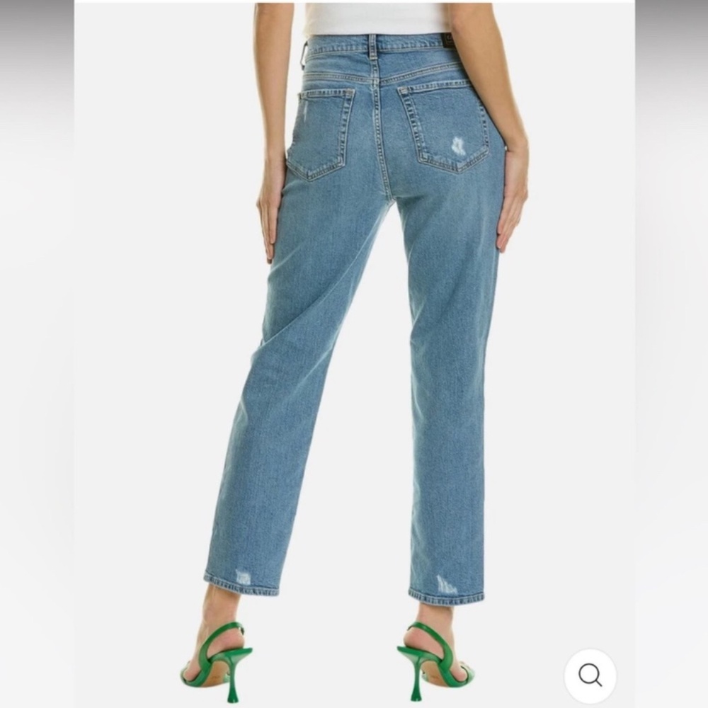 NWT Current/Elliott Original Boyfriend Sunny Destructed Jeans, Size 25 - Picture 13 of 14